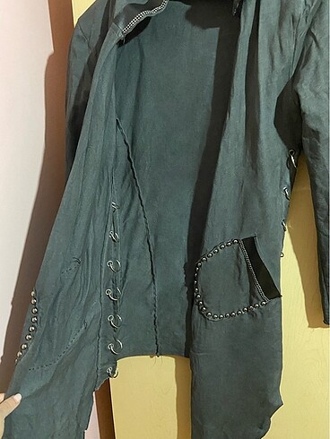m Beden siyah Renk y2k fairycore vintage gotik ceket
