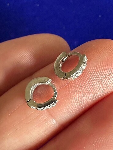 Diğer 925 ayar tragus/piercing/kıkırdak küpe