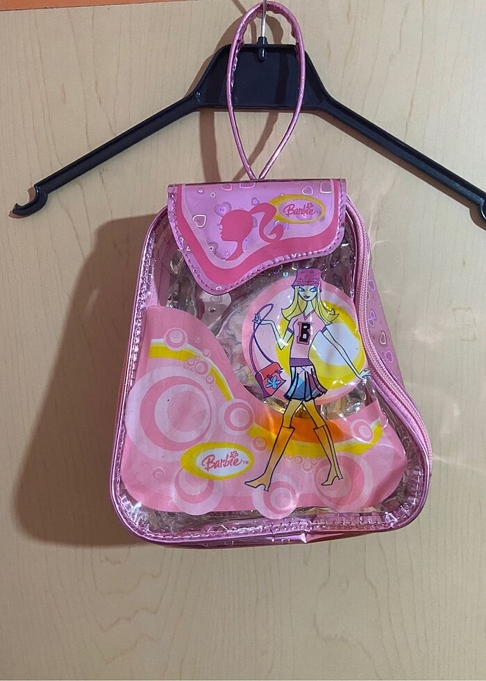 Vintage nostaljik Barbie çanta - Görsel 2