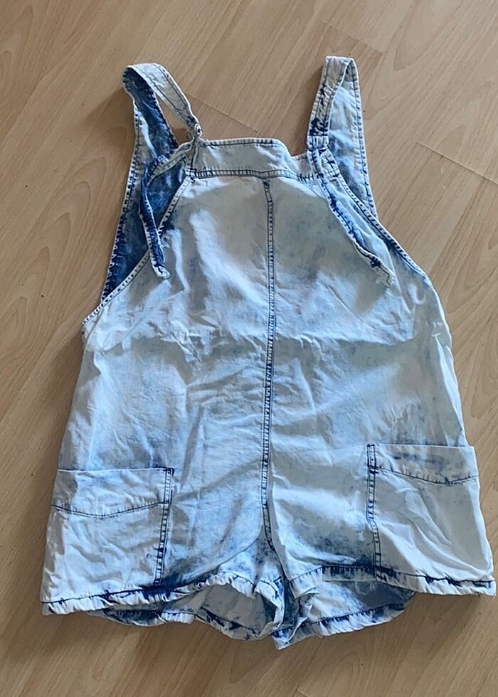 MANGO salaş oversize kot tulum - Görsel 4