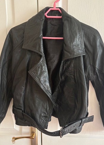 American Vintage Vintage Gercek Deri Ceket