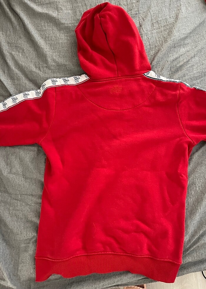 Kırmızı sweatshirt - Görsel 5
