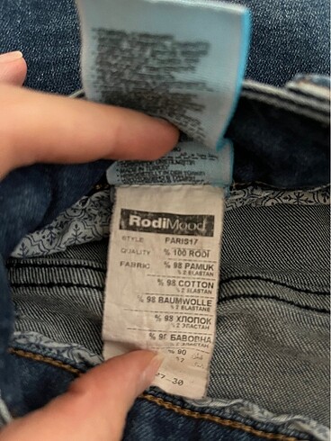 Lacivert jean - Görsel 5