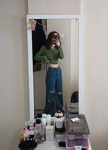 Diğer Wide leg/ Geniş Paça Jean Pantolon