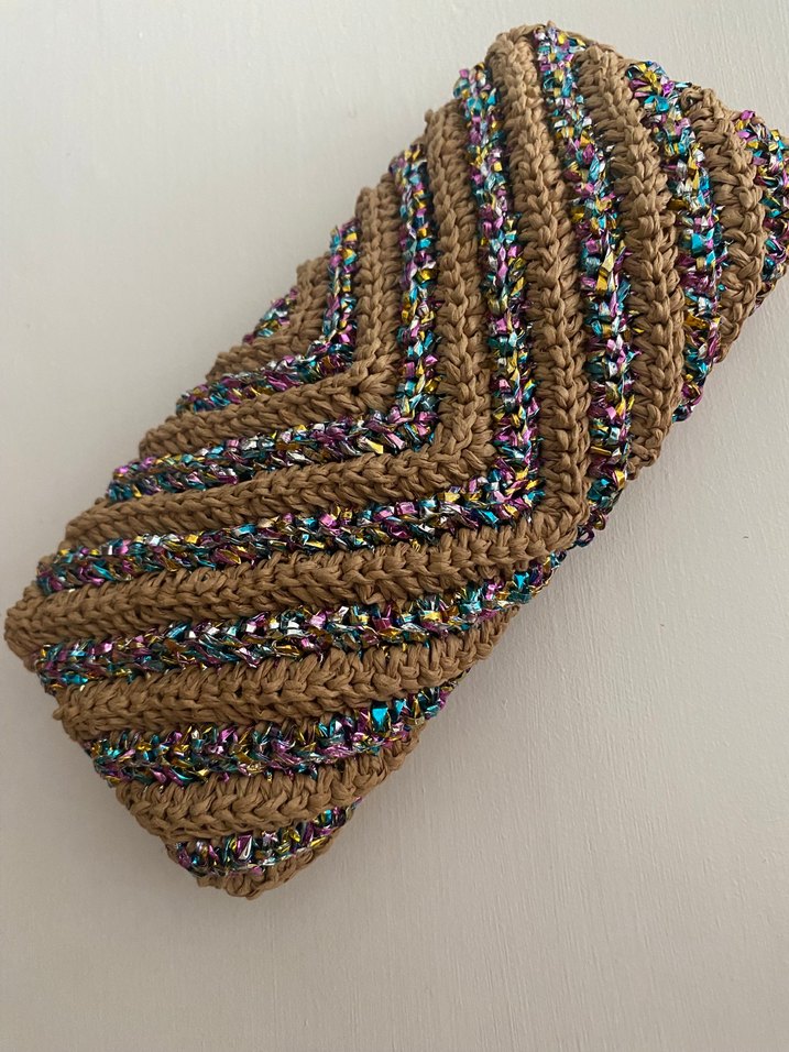 Örgü Kadın Gözlük Kılıfı - Görsel 4