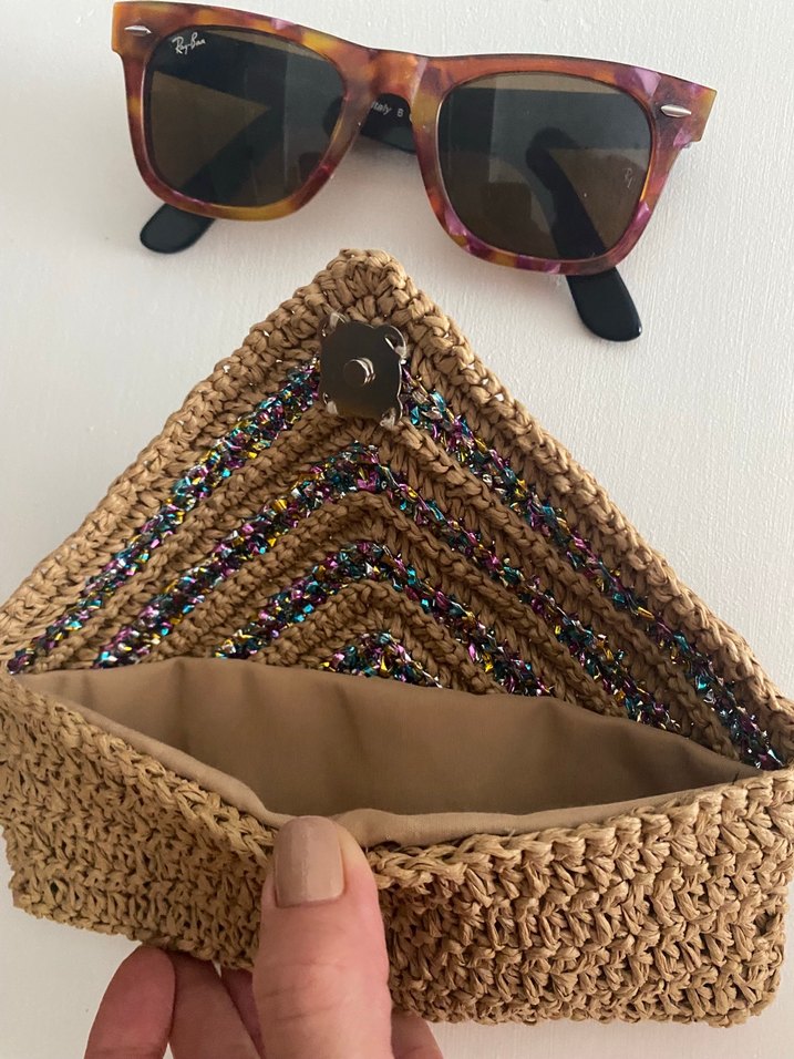 Örgü Kadın Gözlük Kılıfı - Görsel 2