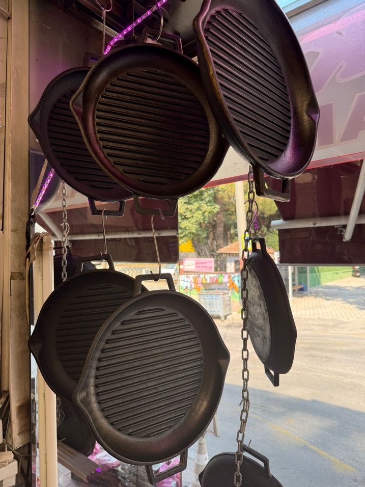 Döküm Izgara Tava Siyah - Görsel 3