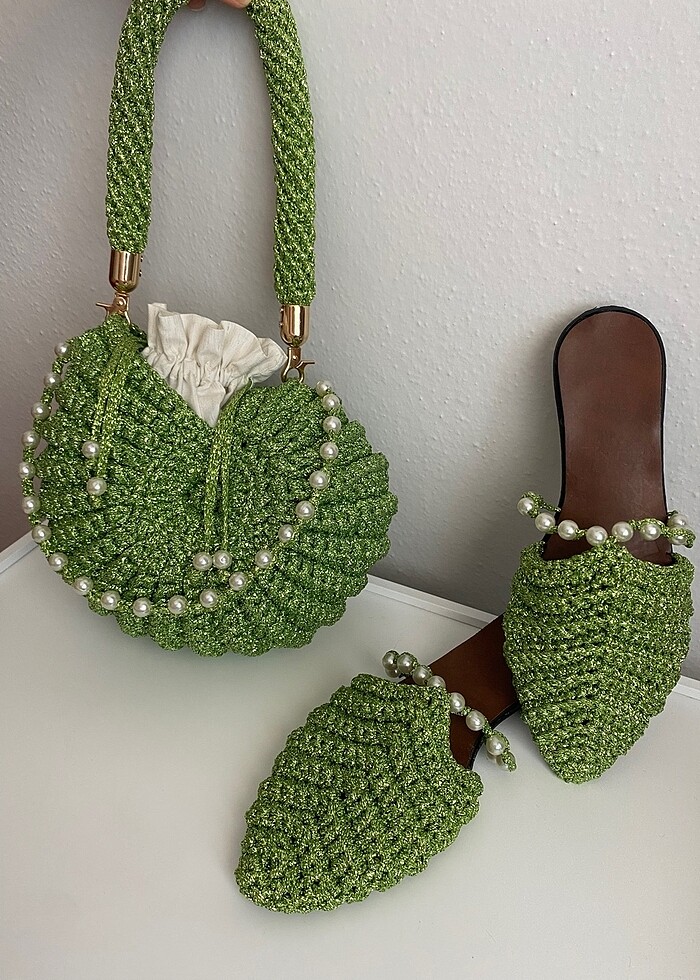 çanta terlik set - Görsel 2