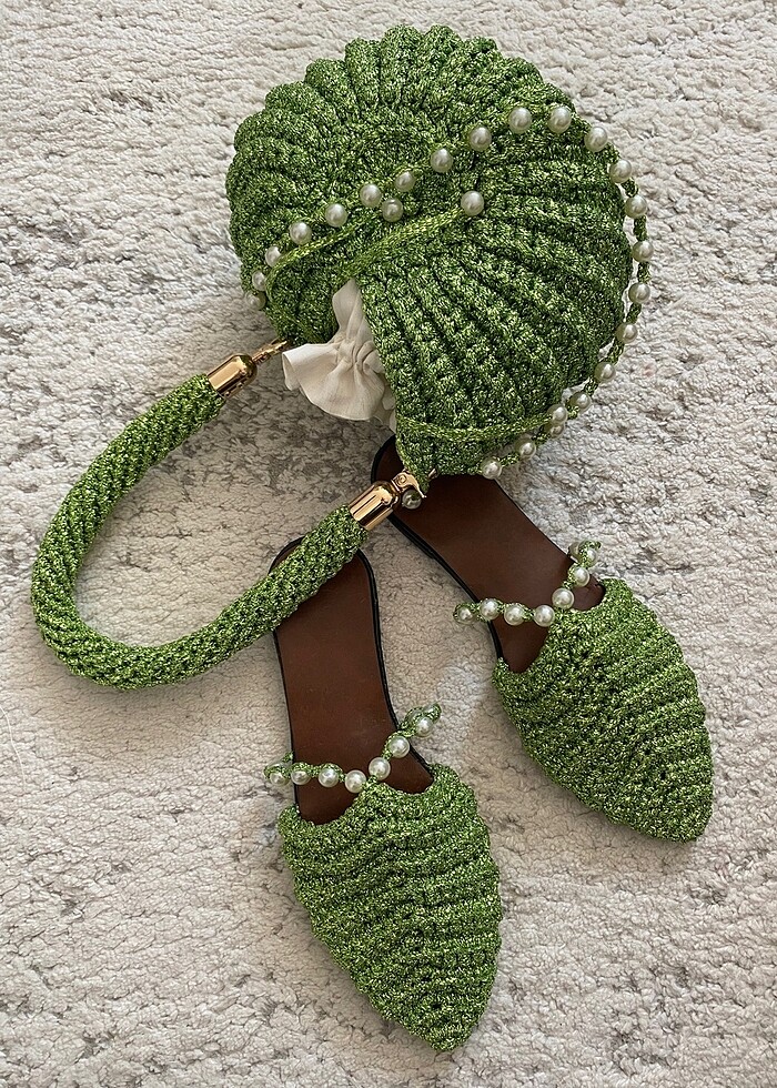 çanta terlik set - Görsel 3