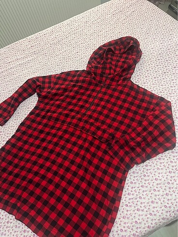 Kapşonlu tunik