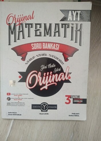 2022 AYT MATEMATİK ORİJİNAL 