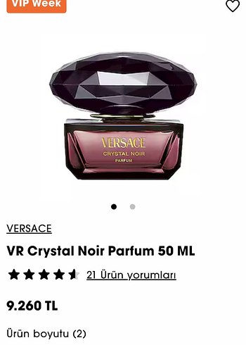 Versace Versace Crystal Noir Kadın Parfümü 90 ml