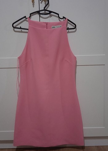 Zara Zara Pembe Mini Elbise
