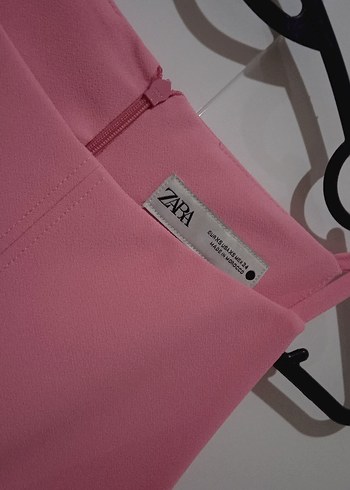 xs Beden pembe Renk Zara Pembe Mini Elbise