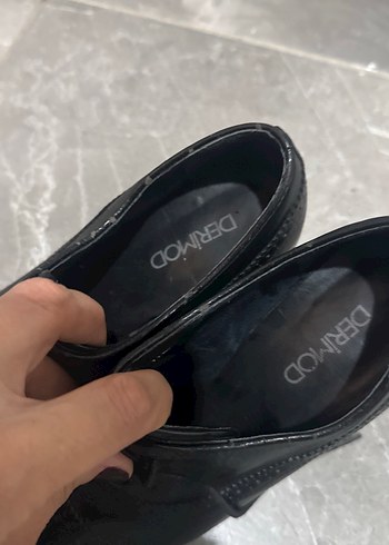 Siyah Stiletto Topuklu Klasik Kadın Ayakkabı - Görsel 3