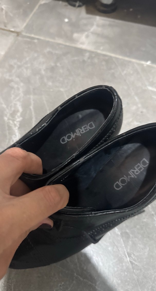 Siyah Stiletto Topuklu Klasik Kadın Ayakkabı - Görsel 3