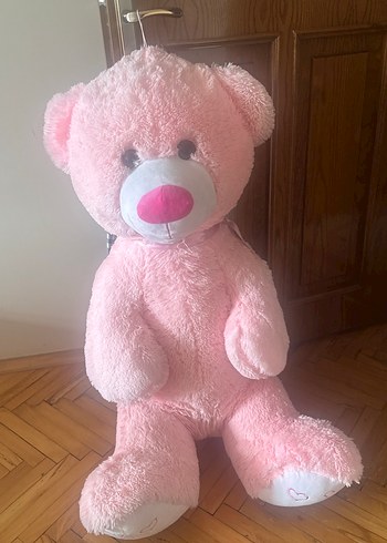 Pembe Peluş Oyuncak Ayı - Görsel 6