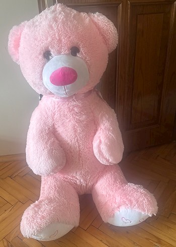 Pembe Peluş Oyuncak Ayı - Görsel 7