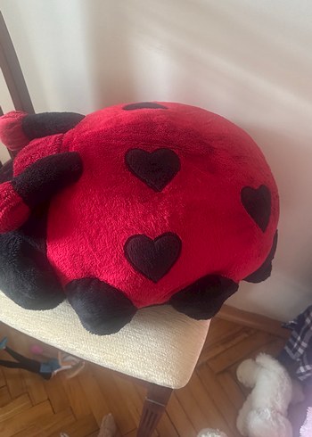 Kırmızı Uğur Böceği Peluş Oyuncak - Görsel 3