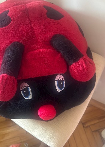Kırmızı Uğur Böceği Peluş Oyuncak - Görsel 5