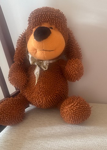 Kahverengi Peluş Oyuncak Köpek - Görsel 3