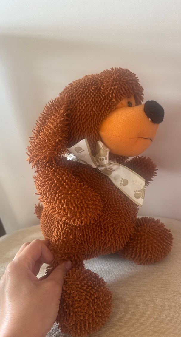 Kahverengi Peluş Oyuncak Köpek - Görsel 5