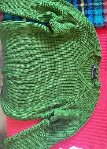 Yeşil adl kazak kol detaylı - Görsel 2