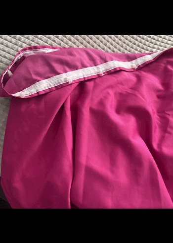 Modern Klasik Pembe Bağlama Desenli Perde - Görsel 2