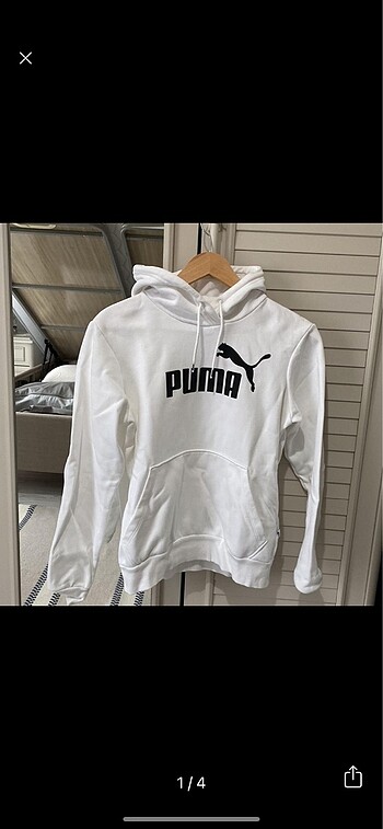 Puma Beyaz Sweatshirt