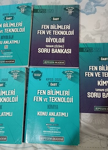 pegem akademi yayınları fen bilimleri ÖABT KONU ANLATIMLI SORU B