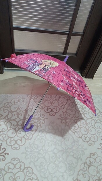 Barbie lisanslı şemsiye