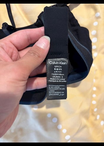 Calvin Klein Calvin Klein Siyah Unlined Bralette Sütyen