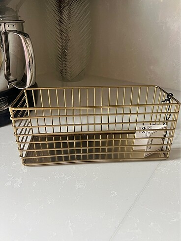 H&M home gold metal sepet