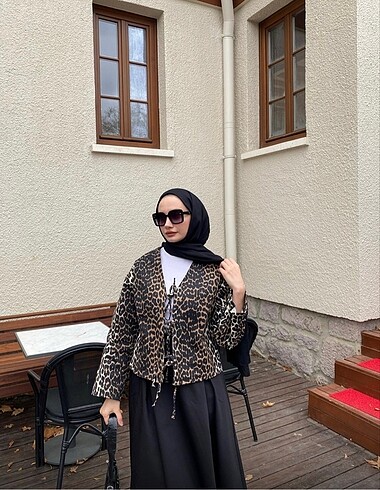 Zara Leopar ceket
