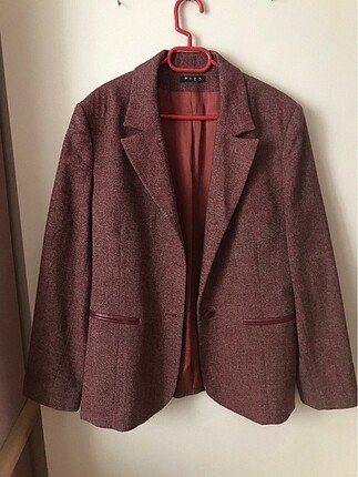BORDO BLAZER CEKET