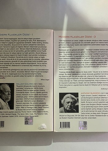 Beden Modern Klasikler Dizisi Sineklerin Tanrısı ve Otomatik Portakal