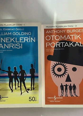 Modern Klasikler Dizisi Sineklerin Tanrısı ve Otomatik Portakal