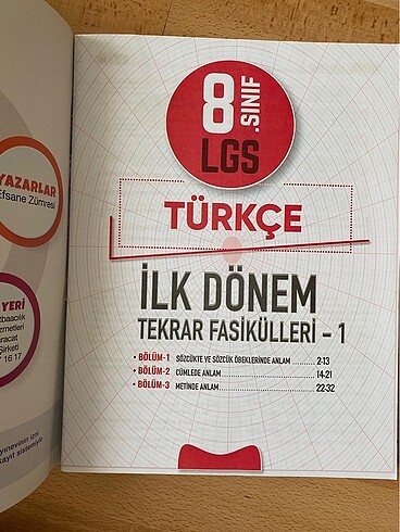  Efsane yayınları tekrar fasikülü 8.sınıf