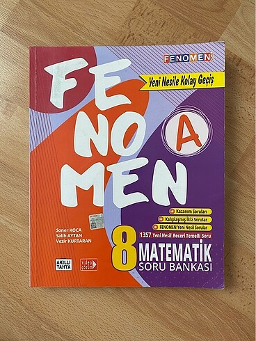 Fenomen yayınları 8.sınıf matematik