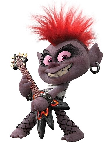 Beden Dreamworks Trolls Quenn Barb peluş