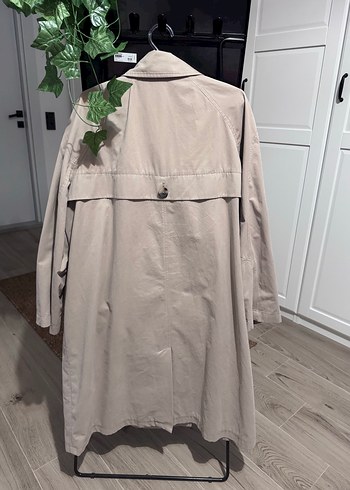 Zara Zara Bej Kadın Trençkot