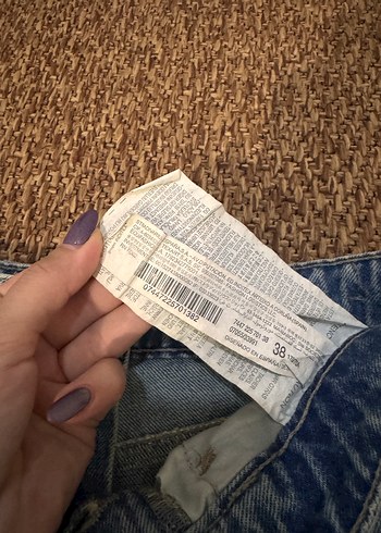 Stradivarius Denim Şort - Görsel 3