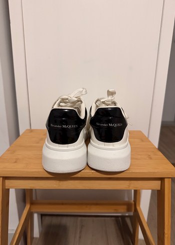Alexander mcqueen deri sneaker - Görsel 3