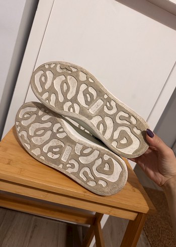 Alexander mcqueen deri sneaker - Görsel 5