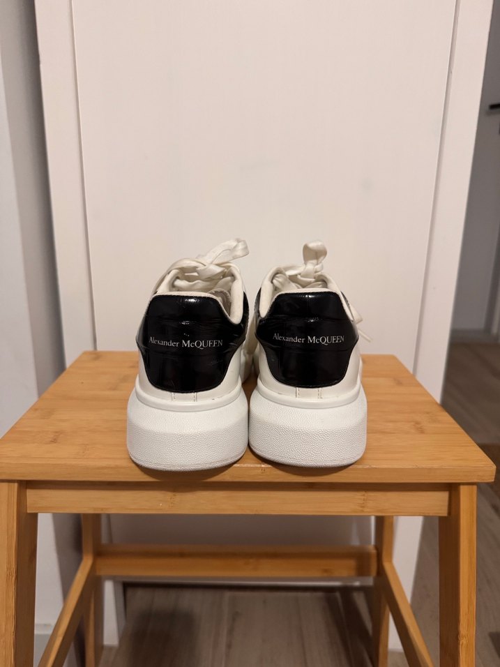 Alexander mcqueen deri sneaker - Görsel 3