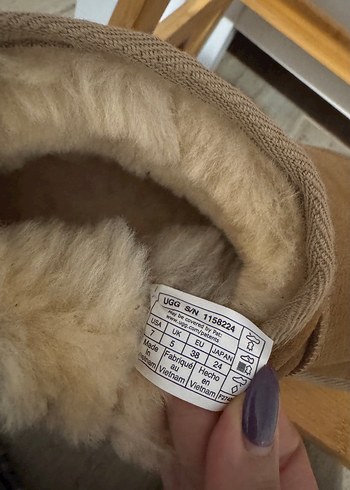 UGG Taba Rengi Bot. 39 numara - Görsel 7