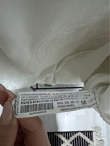 m Beden Stradivarius sweatshirt
