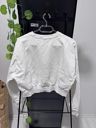 m Beden beyaz Renk Stradivarius sweatshirt