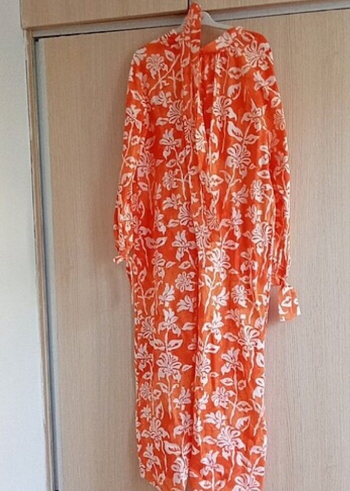 Şık elbise 1 defa denendi - Görsel 5