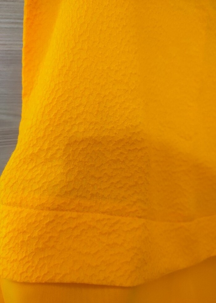 C&A turuncu bluz - Görsel 2